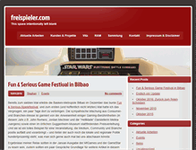 Tablet Screenshot of freispieler.com